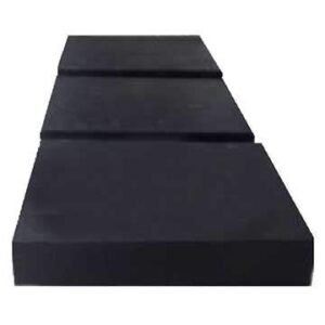 Anti Vibration Rubber Pads Plain 150MM x 150MM x 12MM (6 INCHS x 6 INCHES x 0.472441 INCHES) Brand - PV ENGINEERS | 4 - Pieces