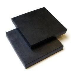 Anti Vibration Rubber Pads Plain 305MM x 305MM x 25MM (12 INCHS x12 INCHES x 1 INCHES) Brand - PV ENGINEERS (2 NO'S Of Pads)