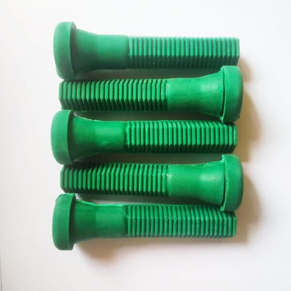 Chicken Machine Rubber Pluckers Green Diamond Shape 100 Peices - PV ENGINEERS BRAND