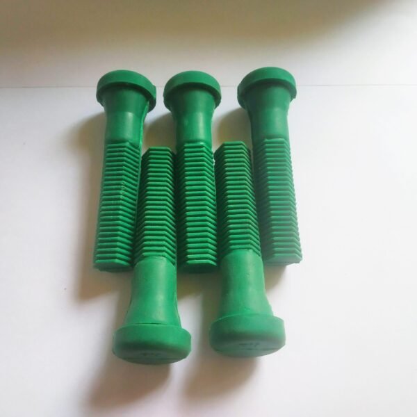 Chicken Machine Rubber Pluckers Green Diamond Shape 100 Peices - PV ENGINEERS BRAND