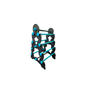 4 Step CYAN BLUE Colour Bangle Stand | Organizer