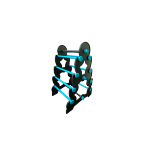 4 Step CYAN BLUE Colour Bangle Stand | Organizer