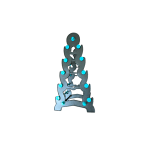 5 Step CYAN BLUE Colour Bangle Stand | Organizer