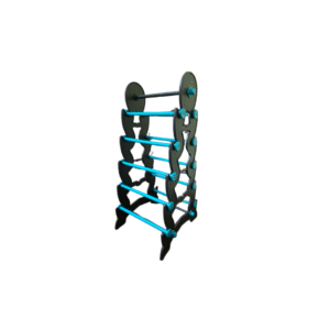 5 Step CYAN BLUE Colour Bangle Stand | Organizer