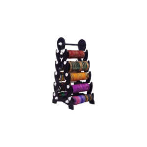 White Colour 5 Step Bangle Stand | Organizer