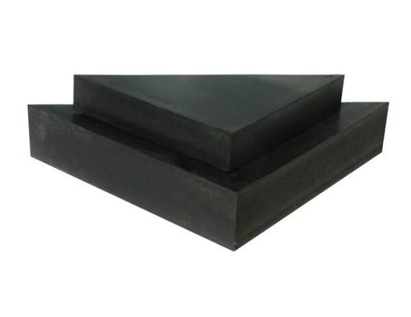 Anti Vibration Rubber Pads Plain 305MM x 305MM x 25MM (12 INCHS x12 INCHES x 1 INCHES) Brand - PV ENGINEERS (2 NO'S Of Pads)