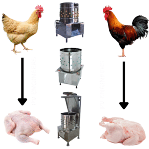 Chicken rubber pluckers pack of 50 numbers