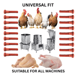 Premium Chicken Machine Rubber Pluckers Model - HPVSR FR ( 25 TO 200 PCS)  | PV ENGINEERS BRAND
