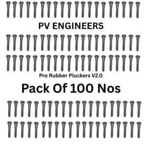 Premium HPVG100 Chicken Machine Rubber Pluckers Pack Of 100 Peices - PV ENGINEERS BRAND